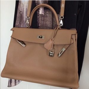 SOLD AUTHENTIC Hermes Kelly Shoulder Bag 35cm NWOT